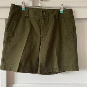 Women's shorts by Lauren Ralph Lauren Olive/Army Green Size 10 Casual Walking